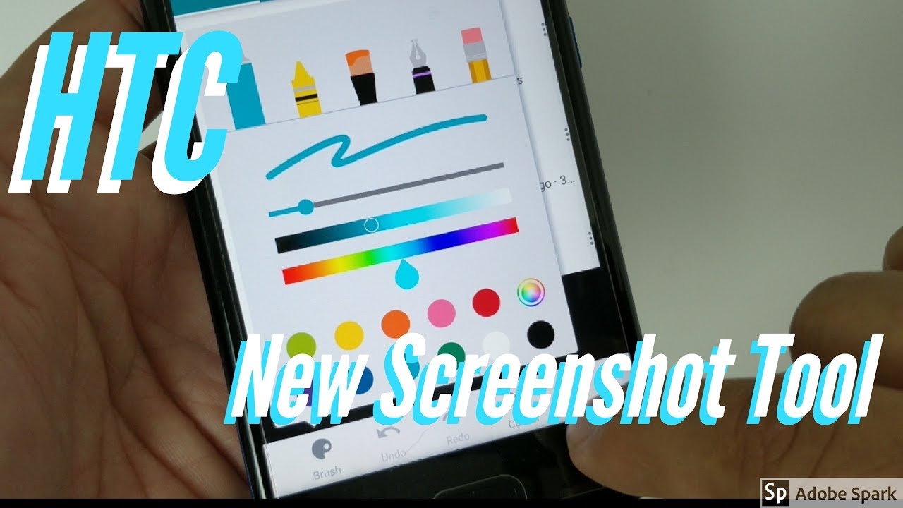 HTC New Screen Capture Tool with Scroll and Edit Features