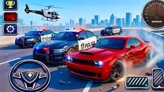 🚨 Police Car Chase Simulator 3D - Real City Escape & Cop Pursuit Gameplay (Android) screenshot 5