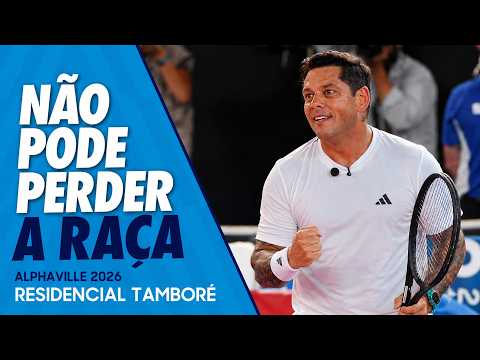 EVANDRO GUEDES LOSES AT TENNIS AND SHOWS HOW TO LOSE WITH CLASS