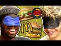 BLIND FAST FOOD CHALLENGE! (Squad Vlogs)