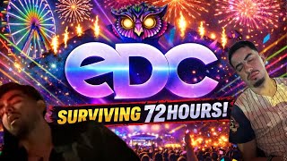 WE SURVIVED EDC FOR 72 HOURS | (LAS VEGAS VLOG #4)