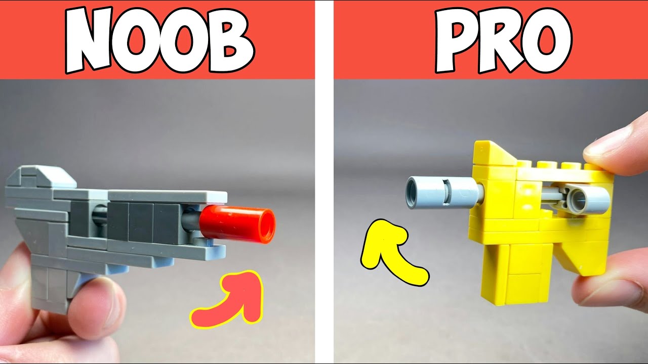 How to make a Lego Pistol Gun / Easy Tutorial - YouTube