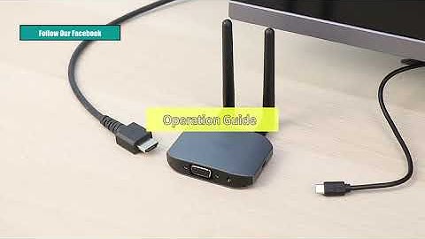 HAGiBiS Wireless HD Transmitter & Receiver Kit - Operation Guide