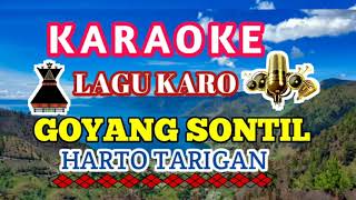 Karaoke Lagu Karo | Goyang Sontil | Harto Tarigan