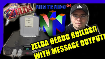 N64 Zelda Debug ROMs running on my "IS-VIEWER64" Dev Cart Shows Debug messages!   [#7]
