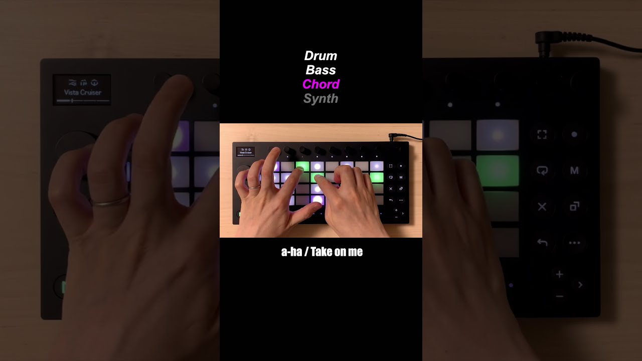 Ableton Move - Live Looping Cover a-ha / Take on me #shorts
