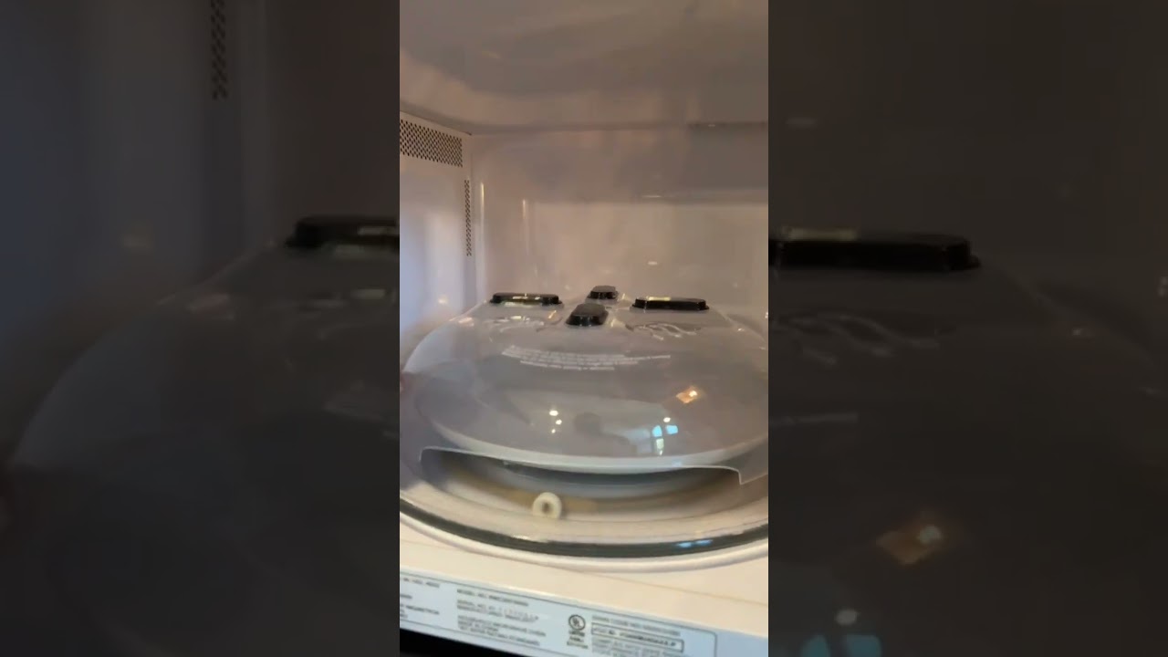 HOVER COVER Magnetic Microwave Splatter Cover, Clear Microwave Cover for Food