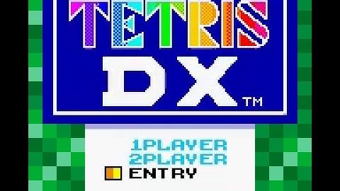 Tetris DX Gameplay