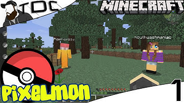 MINECRAFT PIXELMON! | POKEMON IN MINECRAFT! | Episode 1 (Let