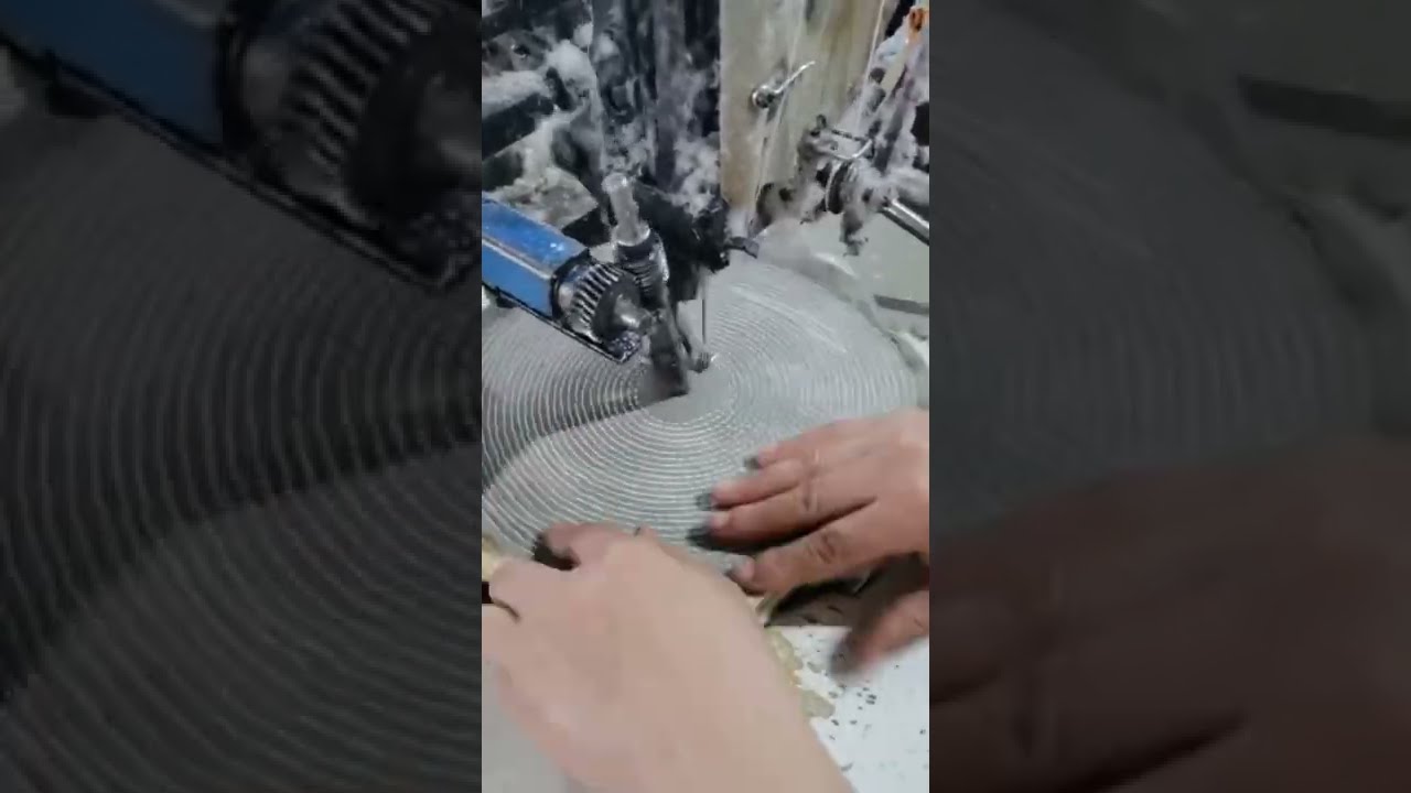 Customize synchronizer automatic feeding arm for sisal buffing wheel sewing machine