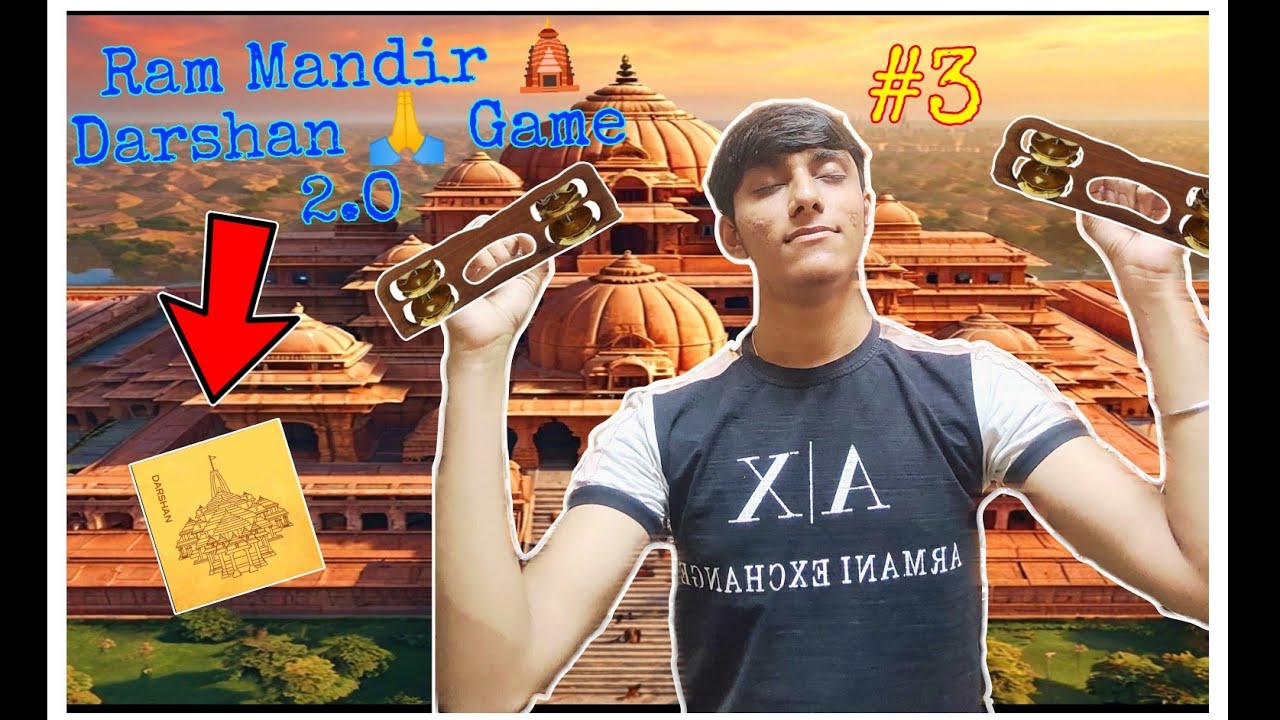 Shri Ram Mandir 🛕 Darshan 🙏 Game | Red chilli live