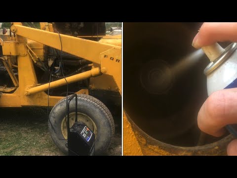 (EASIEST way) to RESTART your diesel engine after “running out of fuel” starting fluid ether