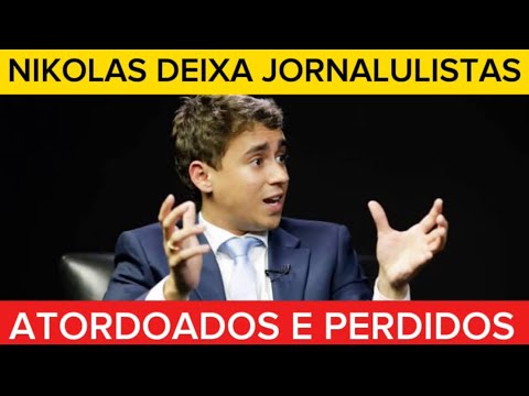 MAGNÍFICO: NIKOLAS entorta jornalistas militantes