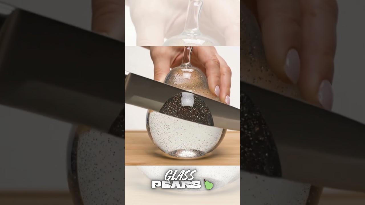 Cutting Glass CRYSTAL PEAR 