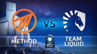 HGC 2018 EU – Phase 2 Week 10 - Method vs. Team Liquid - Game 1