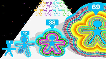 ROPE STACK RUN, BALL RUN 2048, PEEL HILL and other games - Gameplay Walkthrough FOR IOS, Android