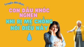 Chuyện Mẹ Chồng Nàng Dâu Đáng Suy Ngẫm: ĂN BÁM CHỒNG