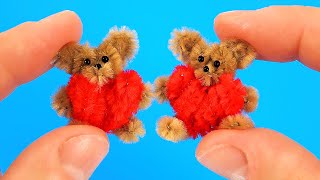 How to make a Pipe Cleaner Teddy Bear