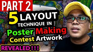 5 Layout Technique in Poster Making Contest Artwork