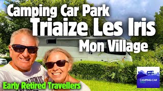 Camping-Car Park de mon Village Triaize, Les Iris #campingcar #travel #aire