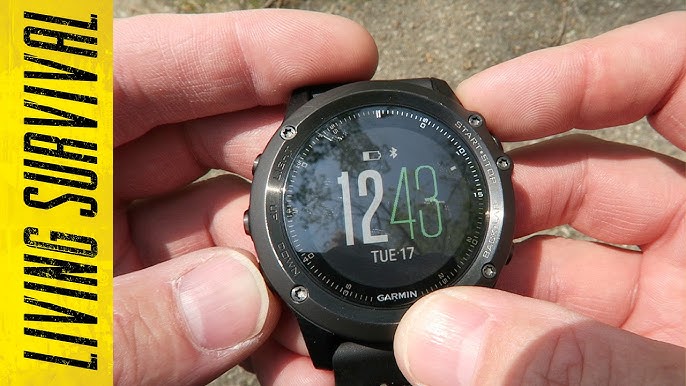 glemsom forening moronic Garmin fenix 3 Sapphire GPS Watch - YouTube