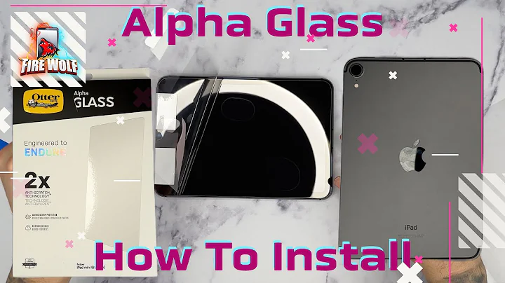 OtterBox Alpha Glass for iPad Mini 6th Gen - How To Install