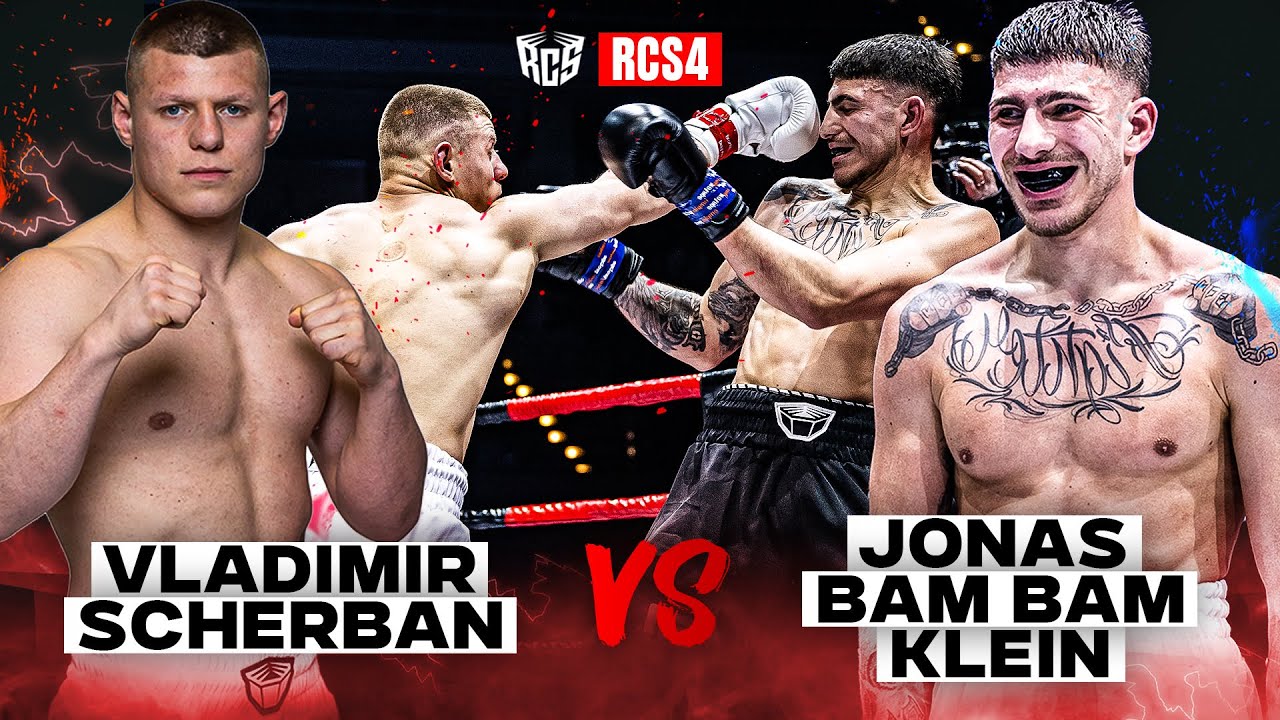 MONSTER KNOCKOUT! Vladimir SCHERBAN vs. Jonas "BAM BAM" Klein -Ringlife Combat Series 4 FINALE