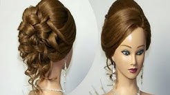 Modeles De Coiffure Coiffure Ondule Ramasse Mariage