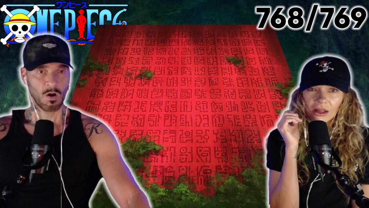 THE ROAD PONEGLYPH?!! | ONE PIECE 👒 | 768 - 769 | Reaction & Discussion 