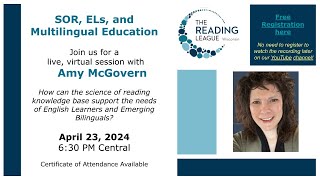 The Science of Reading, English Learners, and Multilingual Education Guide