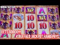 Huge buffalo gold and buffalo link jackpot hand pays  graton casino  norcal slot guy   1080p