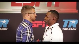 LOMACHENKO AND RIGONDEAUX FACE OFF FOR THE FIRST TIME