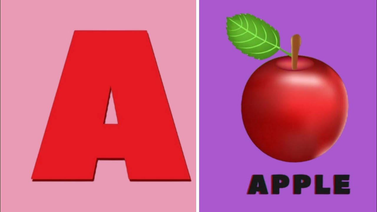 Phonics abc song| A is for Apple B for Ball| preschool abc song ...
