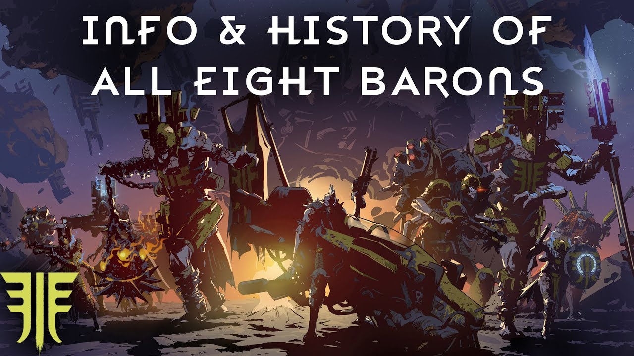 Destiny 2: Forsaken - All Eight Barons Revealed with Info, History, Abilities and more!