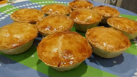 Como deixar a Empada dourada em cima?