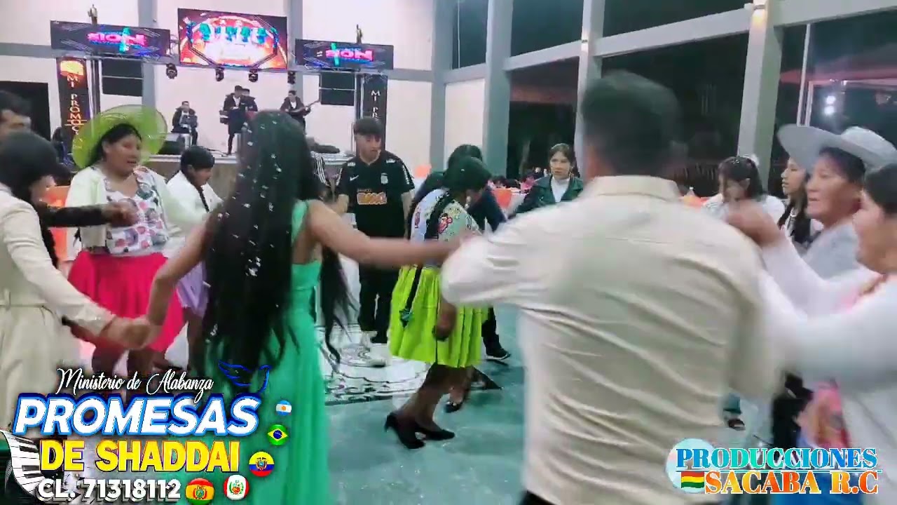 Ministerio promesas de shaddai en su graduación de la hermanita Maritza Merino en quillacollo cbba🇧🇴