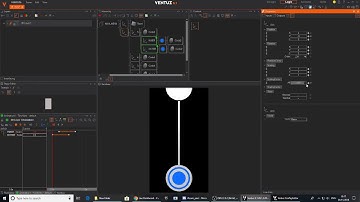 A vertical menu in ventuz