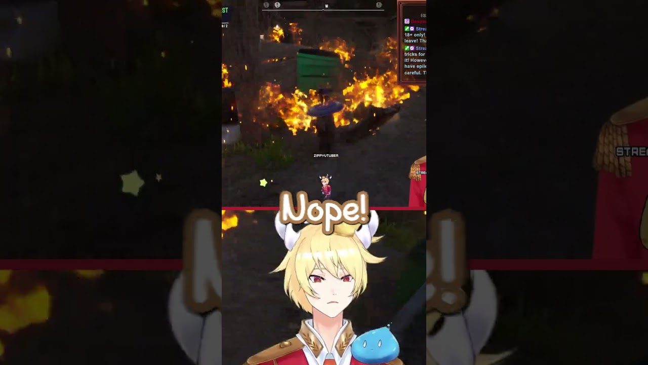 I lit a barn on fire!