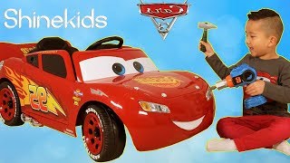 CARS 3 Disney Rayo McQueen Play With Lightning Mcqueen, Kids Games, Cartoon For Kids