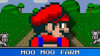 Moo Moo Farm SNES Remix - Mario Kart 64 (Super Mario Kart 16 Bit Soundfont)