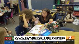Silver Apple: Local teacher gets big surprise
