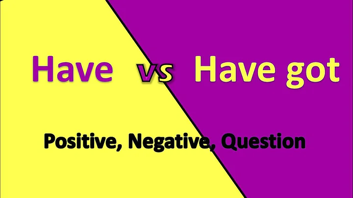 "Have got" and "Have" difference | Has/Have vs. Has got/Have got | English grammar