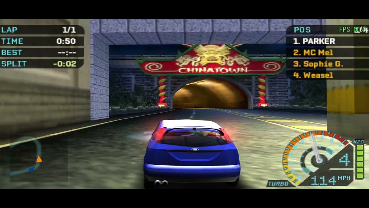 Underground Rivals Racing Game Nfs Underground Rivals 60fps