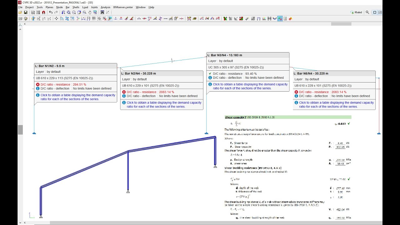 IMPORTANT!   Set Buckling Factors in CYPE 3D