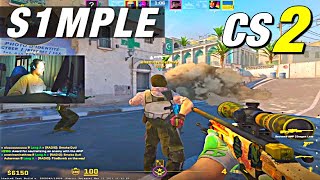 s1mple PLAYS MATCHMAKING IN CS 2 🤩!! CS2 s1mple stream POV