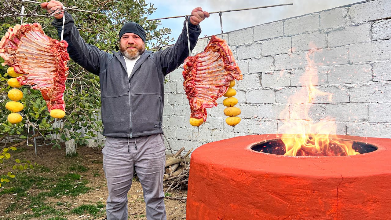 Lamb Ribs Fried in a Tandoor! A Simple Recipe For The Best Lamb Dinner