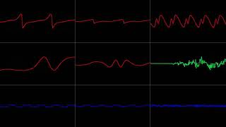 [SEGA Genesis Original] The Caves (Oscilloscope View)