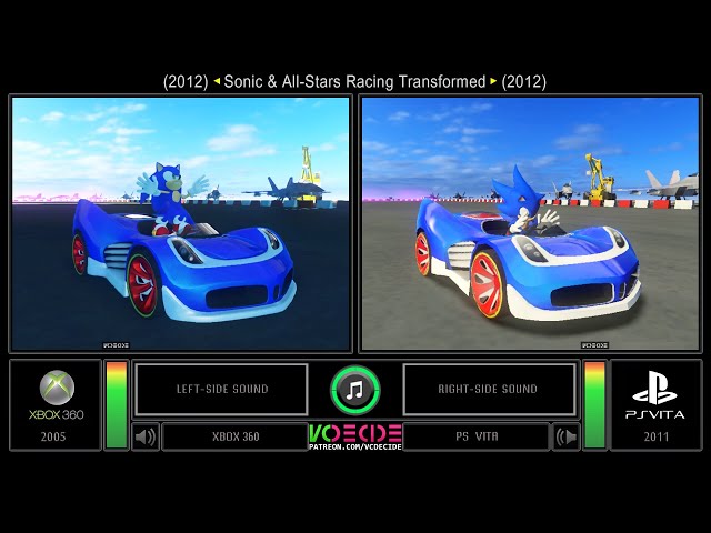 Sonic All-Stars Racing Transformed - Xbox 360