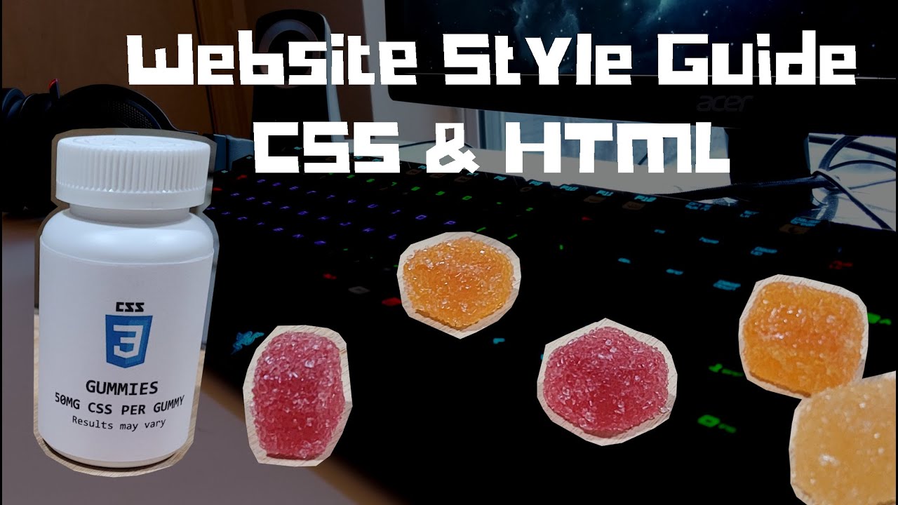 Website from Scratch Ep. 2 Style Guide with CSS and HTML - YouTube
