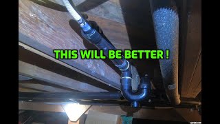 CONNECTING A DISHWASHER DRAIN DIRECTLY TO ABS PIPES BENEATH A HOUSE